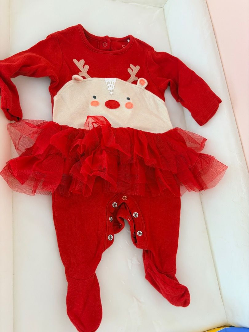 Mothercare Reindeer Romper (Category: Babies & Kids Fashion) located in Las Pinas. Submitted by cebarroso (Listing ID 1462069732, Image 1). Description: .