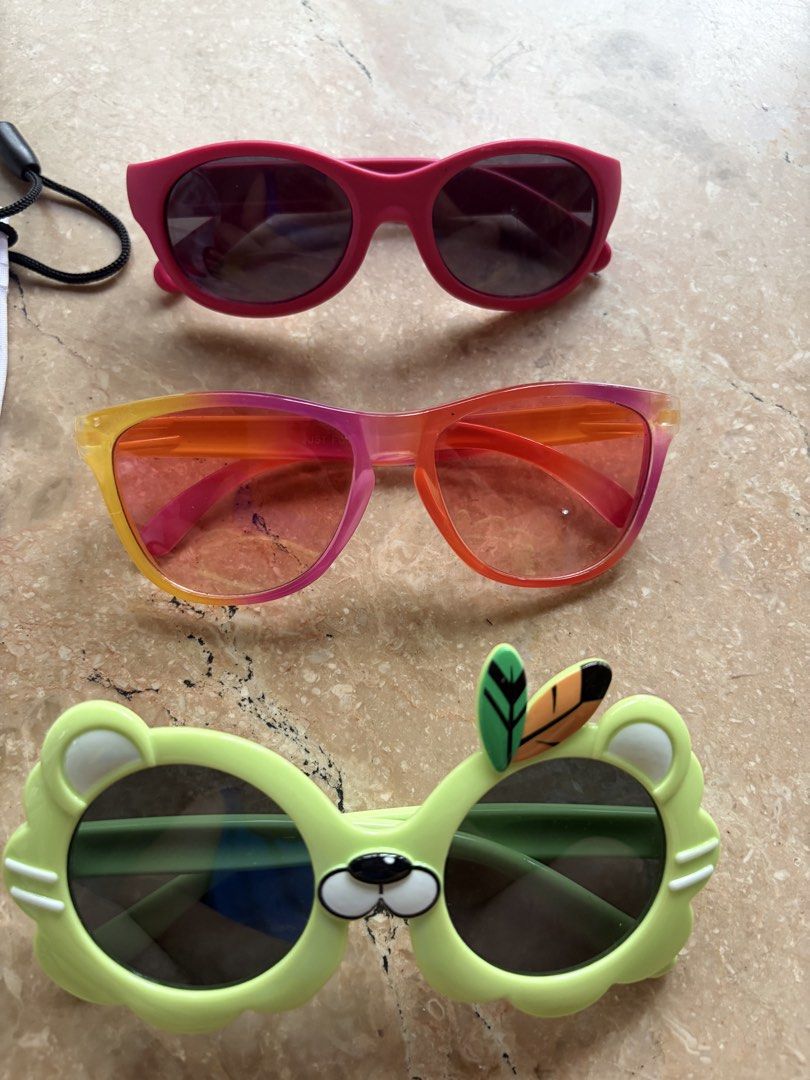 Baby Sunglasses Bundle (Category: Babies & Kids Fashion) located in Quezon City. Submitted by tidyup.lara (Listing ID 1462049975, Image 2). Description: Buy all in photo for PHP 250 Sold as is Condition 8/10: used but in good condition .