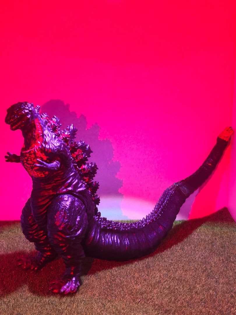 Bandai - Shin Godzilla (2016) (Category: Figurines & Statues) located in Binan City. Submitted by davyltnh (Listing ID 1462257672, Image 2). Description: Bandai - Shin Godzilla Size: 12" length/ 6" height Price: 600 - Shin Godzilla figure - Approximately 6-7 inches tall - Highly detailed sculpt with textured skin - Features a distinctive red-tipped tail - Ideal display piece for any Godzilla enthusiast's collection - Please note: Figure comes wit