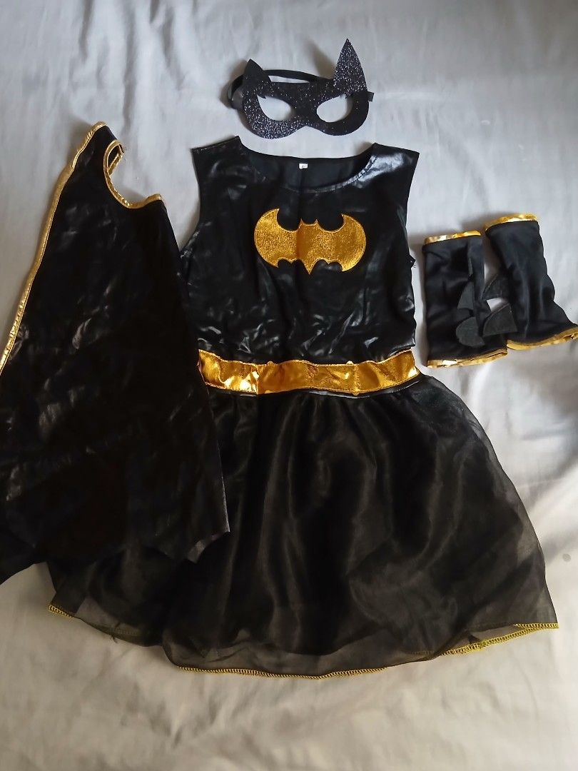Batgirl costume (Category: Babies & Kids Fashion) located in Manila. Submitted by mycloset2025 (Listing ID 1462075057, Image 2). Description: used once only fit from 5 years old -8 years old Bought this for 800 pesos.