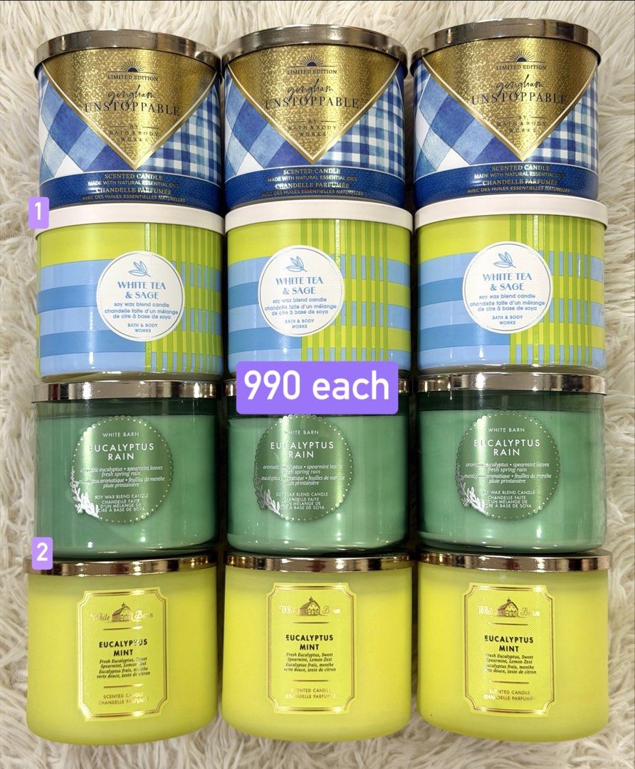 BATH & BODY WORKS CANDLES (Category: Home Fragrance) located in Manila. Submitted by donaldann (Listing ID 1462151717, Image 1). Description: .
