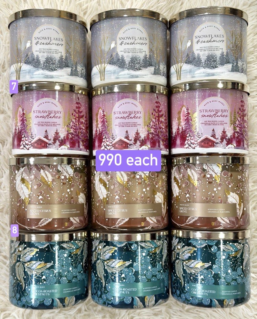 BATH & BODY WORKS CANDLES (Category: Home Fragrance) located in Manila. Submitted by donaldann (Listing ID 1462152233, Image 1). Description: .