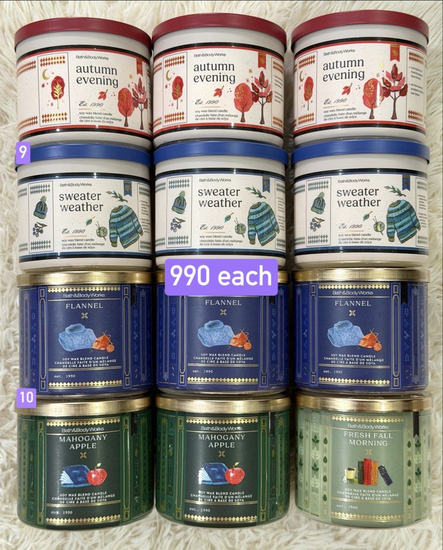 BATH & BODY WORKS CANDLES (Category: Home Fragrance) located in Manila. Submitted by donaldann (Listing ID 1462152411, Image 1). Description: .