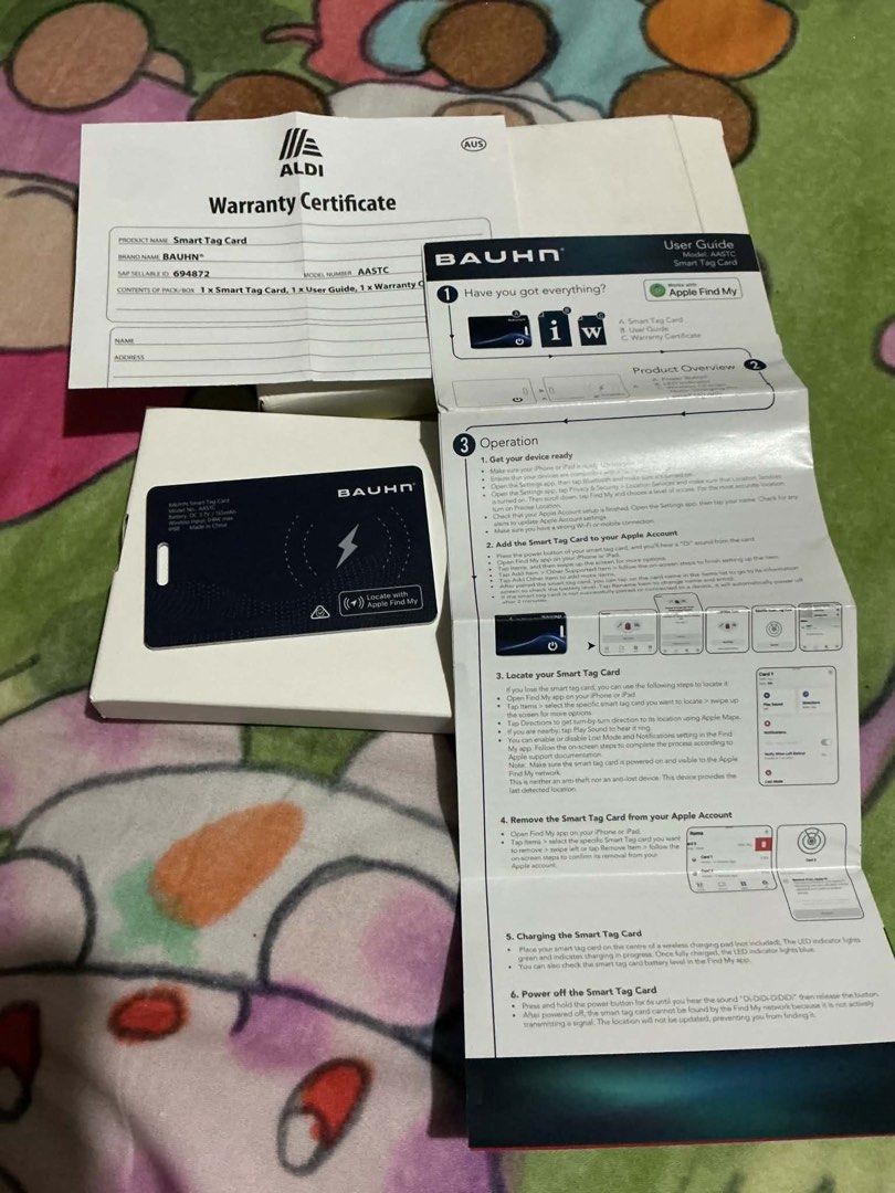 Bauhn smart tag (Category: Other Mobile & Gadget Accessories) located in Angeles City. Submitted by ritenianstuff (Listing ID 1462220622, Image 3). Description: Bauhn Smart tag from Australia Brandnew wireless charging Apple devices From Australia Add sf 55 Gcash payment lp posted.