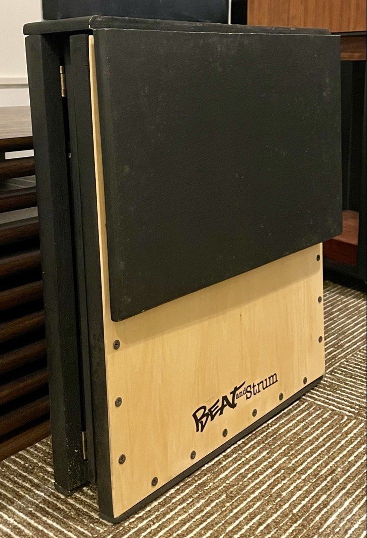 Beat and Strum Cajon Drum with Gig Bag (Category: Musical Instruments) located in Quezon City. Submitted by warmshark.638938 (Listing ID 1462257366, Image 3). Description: Beat and Strum Foldable Cajon / Beatbox with Gig Bag Price: 2,900 Location: Marikina / Taytay Collapsible and comes with a padded carrying case .