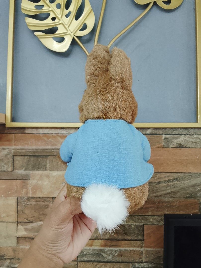Beatrix Potter Peter Rabbit Plush Toy with Tag (Category: Plushies & Soft Toys) located in Subic. Submitted by ichellesingque5 (Listing ID 1462130204, Image 2). Description: - Adorable Peter Rabbit plush toy - Features his iconic blue jacket - Brand new with original tag attached - Manufactured by Yoshitoku Co., Ltd. - Ideal for collectors and fans of Beatrix Potter stories.