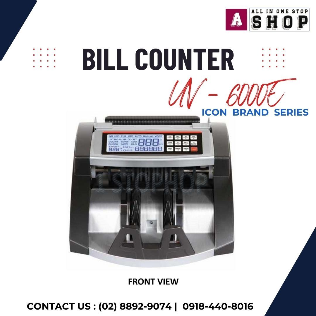 Bill Counter (Category: Office & Business Technology) located in Makati City. Submitted by one-shop.mkt (Listing ID 1462104960, Image 3). Description: For further details and information, you may contact us through the following: Mobile: 0916 262 3004 | 0918 440 8016 Address: Cityland 10, Tower 1 H.V. Dela Costa St., Ayala Avenue, Makati City Delivery Charge: c/o client Please look for Ms. Bennyrich Dellova .