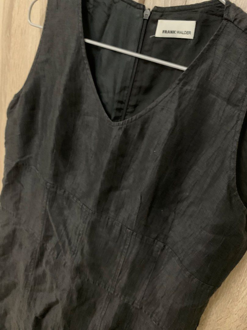 Frank Walder Black Linen Dress (Category: Dresses) located in Vigan. Submitted by sweeeeeteclairs (Listing ID 1462131273, Image 2). Description: .