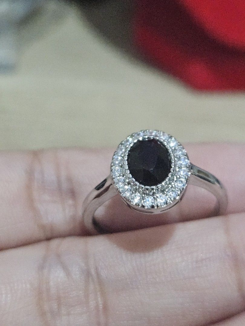 Black Onyx Stone Princess Ring (Category: Rings) located in Cainta. Submitted by Kahi0410 (Listing ID 1462233943, Image 2). Description: Natural Stone Platinum filled setting Adjustable ring Hypoallergenic Safe for acidic, sensitive skin.