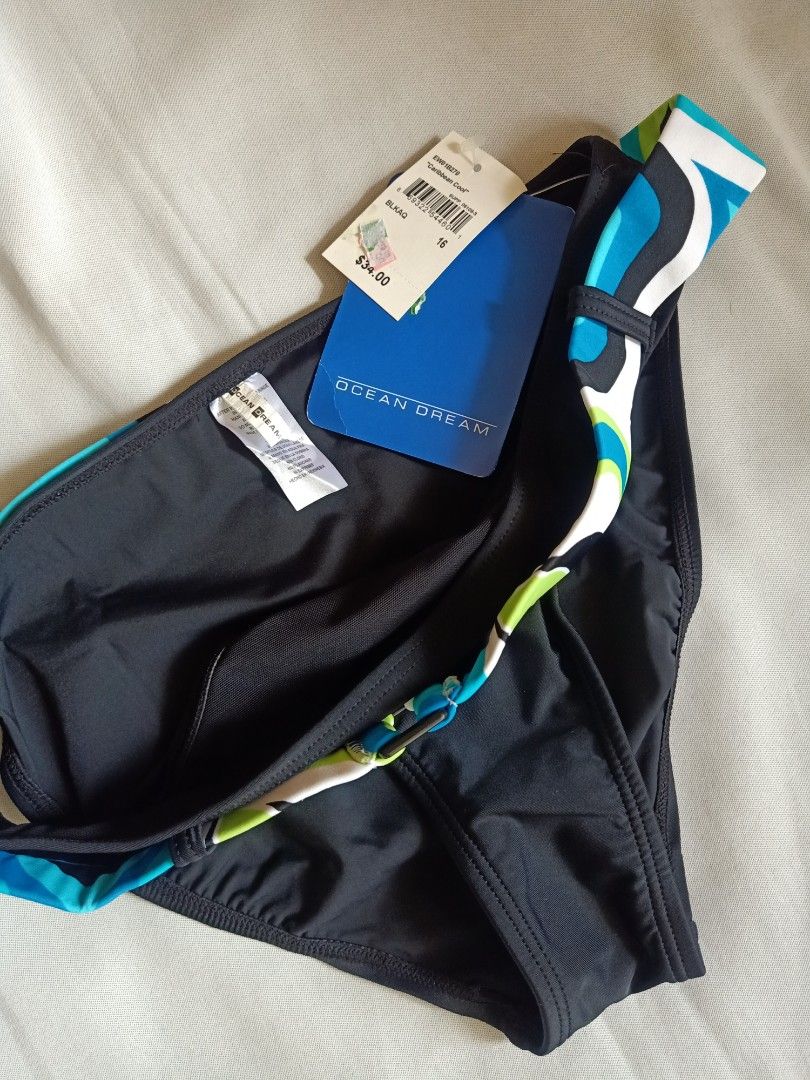 Black Swim Suit Bikini Size Large (Category: Bikinis & Swimsuits) located in Iriga City. Submitted by reikakoleksyon (Listing ID 1462055313, Image 2). Description: ‼️OCEAN DREAM‼️ Size Large Waist 32 inch Nylon Spandex BRAND NEW 💯% Original Item Bought from US.