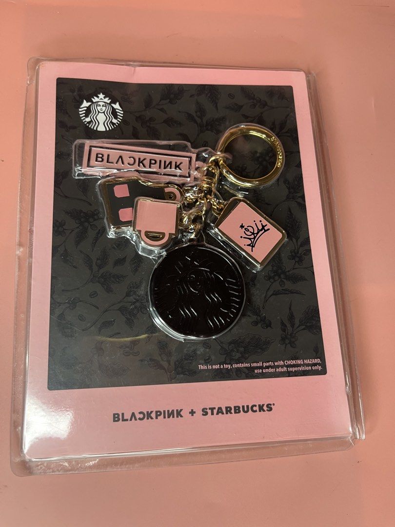 Blackpink + Starbucks Collab Keychain (Category: K-Wave Merchandise) located in Caloocan City. Submitted by snapshop_ph (Listing ID 1462064894, Image 1). Description: Brandnew.