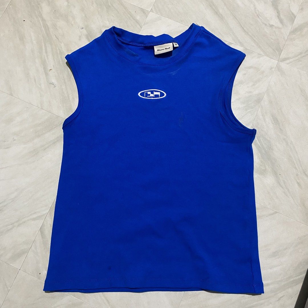 Blanc Nué Tank Top (Category: Tshirts & Polo Shirts ) located in Mabalacat. Submitted by commando07 (Listing ID 1462191705, Image 1). Description: -Used Once - size Medium rfs: im getting bigger.