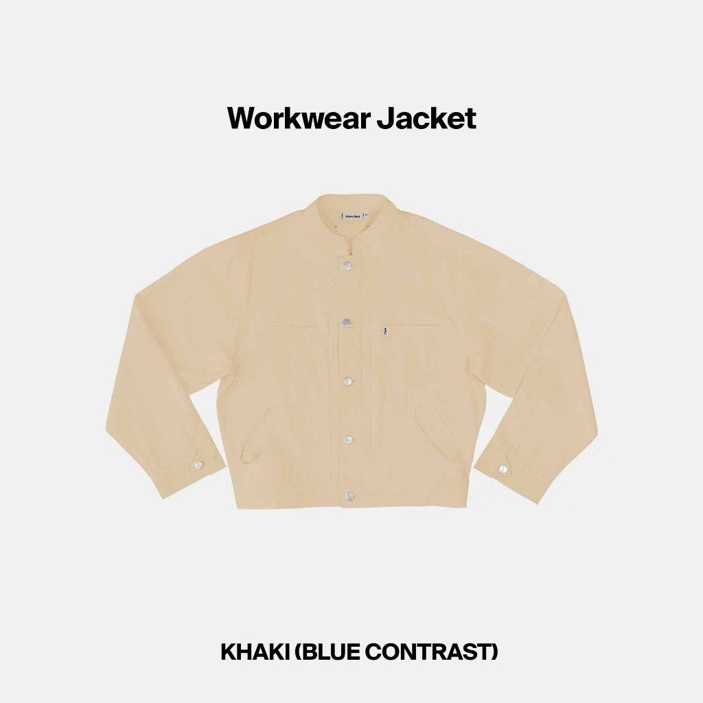 Blanc Nué Workwear Utility Jacket (Category: Coats, Jackets and Outerwear) located in Mandaluyong City. Submitted by argdeclutter (Listing ID 1462137644, Image 3). Description: - Like new, sinukat lang - RFS: Need to size up.