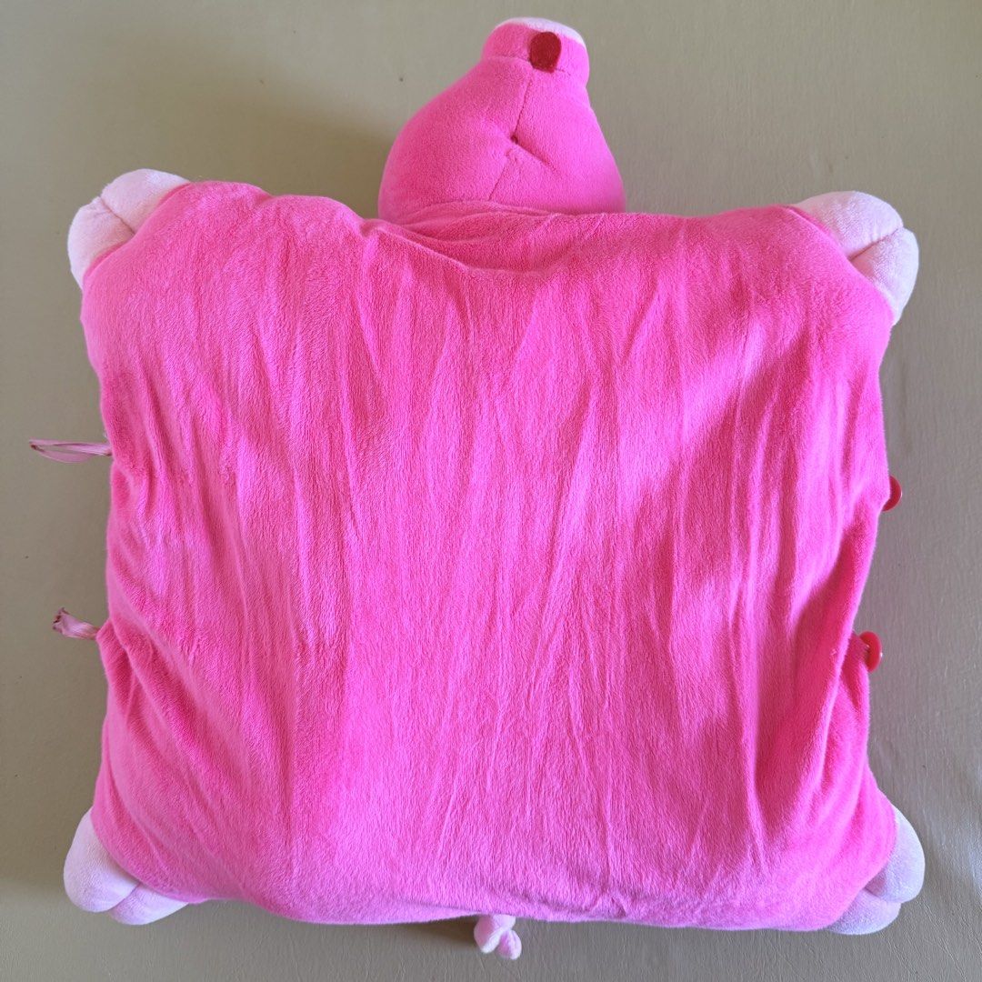 Blue Magic Pink Pig Plush Pillow Toy (Category: Plushies & Soft Toys) located in Dagupan City. Submitted by shopaholic_sungit (Listing ID 1462083190, Image 3). Description: Adorable pink pig plush pillow Super soft and squishy, perfect for cuddling Authentic Blue Magic Buyer will pay for the Shipping Fee 🫶.