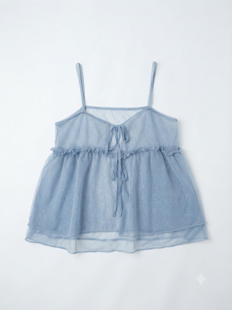 Blue Sheer (Category: Sleeveless) located in Manila. Submitted by yraeclub (Listing ID 1462060188, Image 1). Description: ♡ size: M-L.
