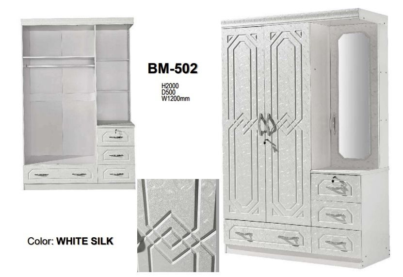 BM502 White Silk-colored Storage Unit Two-door Cabinet (Category: Shelves, Cabinets & Racks) located in Manila. Submitted by namirkahal (Listing ID 1462120114, Image 1). Description: Our business helps companies design productive environments through: - Modular Workstations & Office Cubicles - Ergonomic Office Chairs (Task chair, Executive chairs) - Conference & Executive tables - Customized Office Storage & Filing Cabinets We offer flexible corp