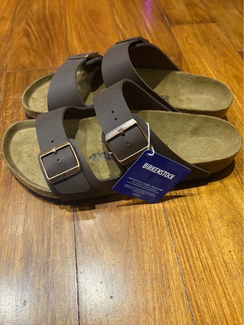 BNWT Authentic Birkenstock - Brown Mens 41 (Category: Casual Shoes) located in San Juan City. Submitted by sabbiescloset (Listing ID 1462059339, Image 2). Description: - price is nego!! :) send in offers or chat meee - fresh from Birkenstock Canada - brand new with tags - never worn pa - RFS: got the wrong size :( Can meetup if near me & subject to availability!! .
