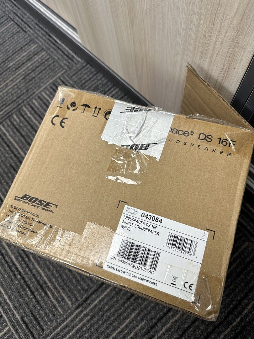 Bose Freespace DS 16F 吊頂喇叭 （分類：Soundbar、揚聲器、藍牙喇叭、耳擴）位於 Hong Kong。 由 W12W12 提交（商品編號 1462073829，圖片 3）。簡介： 100% new. Full box 。