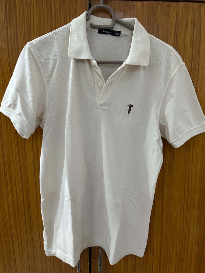 Bossini Polo Shirts - Various Colors - Size S (Category: Tshirts & Polo Shirts ) located in Manila. Submitted by vingoodies (Listing ID 1462101304, Image 2). Description: - Bundle of 5 Bossini Polo Shirts - Size: S - Colors: Light Blue, White, Grey, Light Grey, Mauve - Ideal for: Casual wear or sports - Features: Embroidered Bossini logo on chest, button-up neckline, short sleeves P120 each po pm nlng.