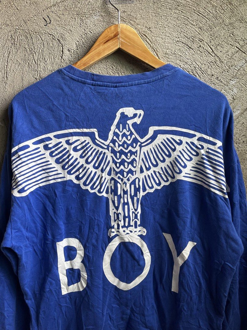 BOY LONDON BIG LOGO SWEATER (Category: Hoodies) located in Cagayan de Oro. Submitted by rewornthriftph (Listing ID 1462047813, Image 2). Description: width: 21 length: 26.5 medium | FITS also on small Color rate: 9.5/10 Issue: NEED WASH In EXCELLENT Condition See details and reference on slides Payment Methods: GCASH/JNT PLS MANAGE YOUR EXPECTATIONS. THRIFT ITEMS, NO CANCELLATION ₱400.