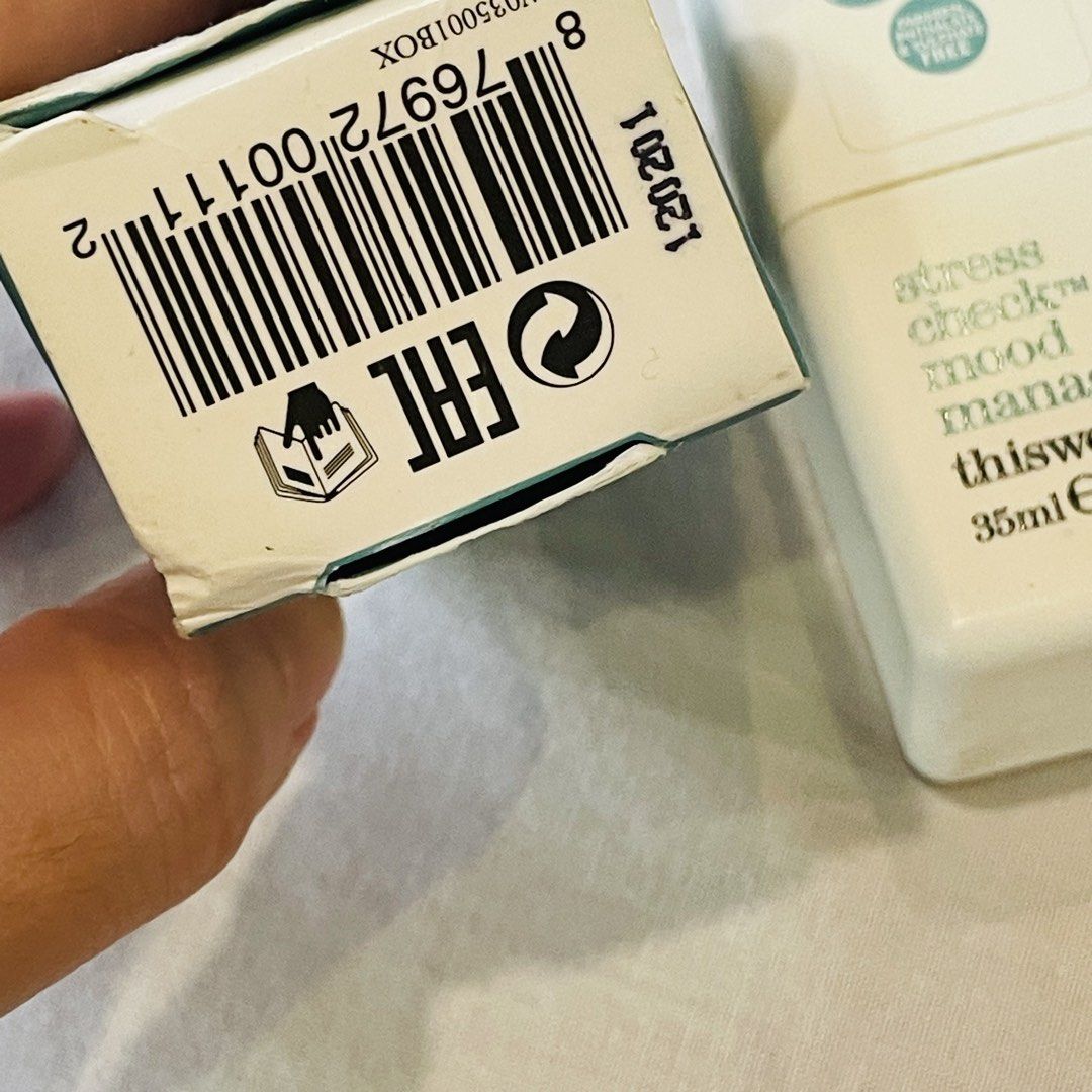 Brand New! thisworks Aromatherapy Mood Manager (Category: Fragrance & Deodorants) located in Quezon City. Submitted by travelstylelove (Listing ID 1462104574, Image 3). Description: - Brand new This Works Aromatherapy Mood Manager spray. - 35ml (1.2 fl oz) size. - Motion-activated aromatherapy to create a soothing and balanced atmosphere. - Vegan and Cruelty-Free certified. - Free from Parabens, Phthalates, and Sulphates. - Perfect for managing y