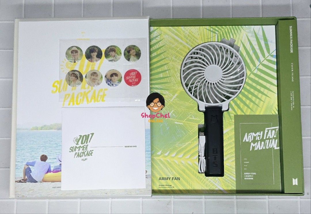 BTS 2017 Summer Package Full Set with JK Selfie Book (Category: K-Wave Merchandise) located in Cainta. Submitted by shopchelonline (Listing ID 1462196839, Image 3). Description: BTS 2017 Summer Package Full Set with JK Selfie Book 🛒3,700.00each(all in)+lsf 70%DP - NEW BUYER 50%DP - OLD BUYER RB: 15 DAYS AFTER DP; NETA 💎Pre-order -NO RUSH SHIPPING 💎Korea Pasabuy - NORMAL ETA 💎Colors may vary due to lighting. 💎Availability and price may vary �
