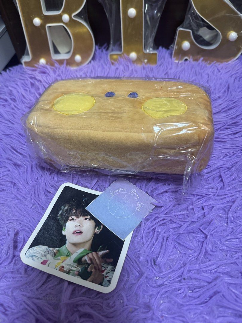 Bts shooky double zip pouch (Category: Other Stationery & Craft) located in Pasig City. Submitted by queenv18 (Listing ID 1462174345, Image 1). Description: Onhand items in PH ready to ship merch are directly shipped from korea / taiwan / japan / us 101% legit Brandnew Plus sf.