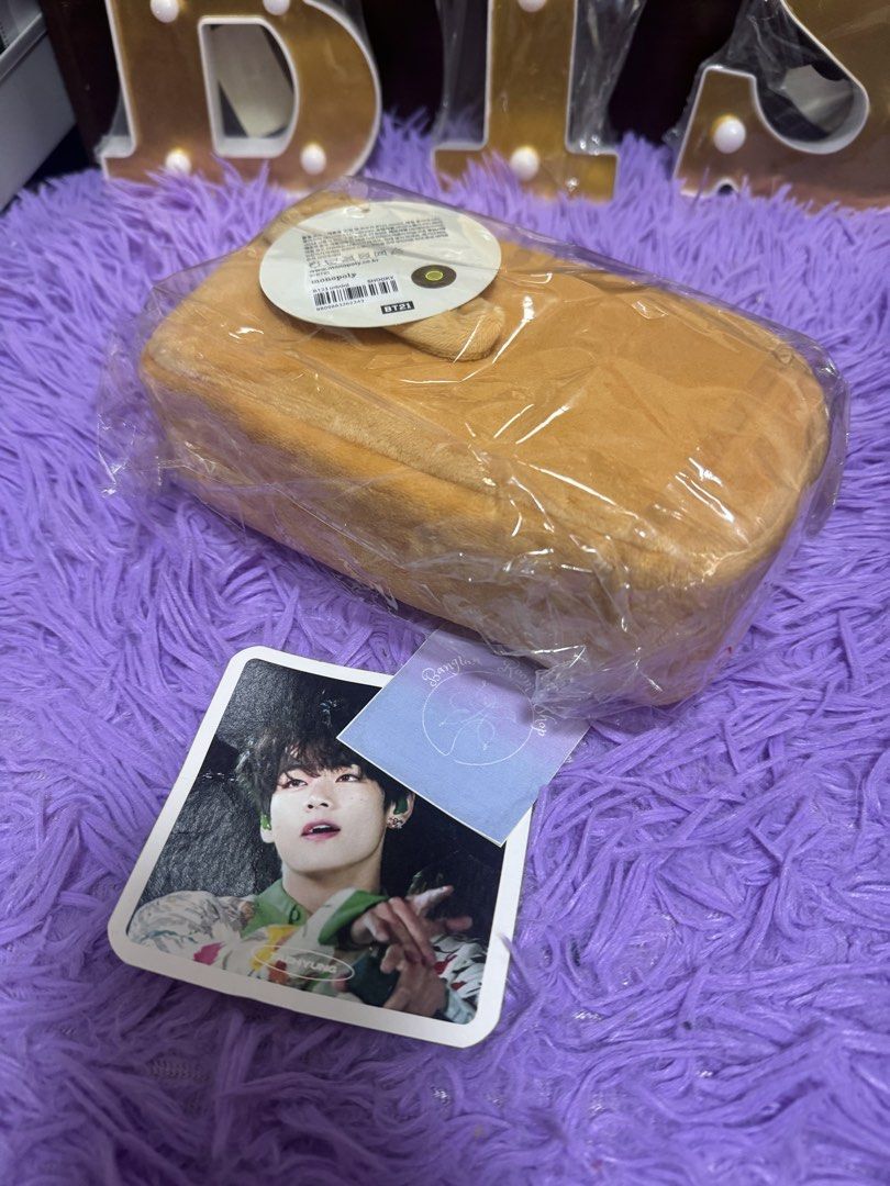 Bts shooky double zip pouch (Category: Other Stationery & Craft) located in Pasig City. Submitted by queenv18 (Listing ID 1462174345, Image 3). Description: Onhand items in PH ready to ship merch are directly shipped from korea / taiwan / japan / us 101% legit Brandnew Plus sf.