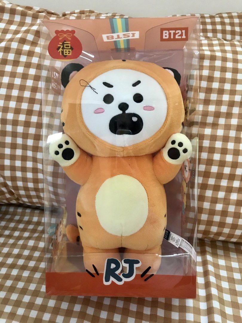 BTS x BT21 RJ Tiger (Category: K-Wave Merchandise) located in Rodriguez. Submitted by phoebwi (Listing ID 1462123322, Image 2). Description: Onhand.