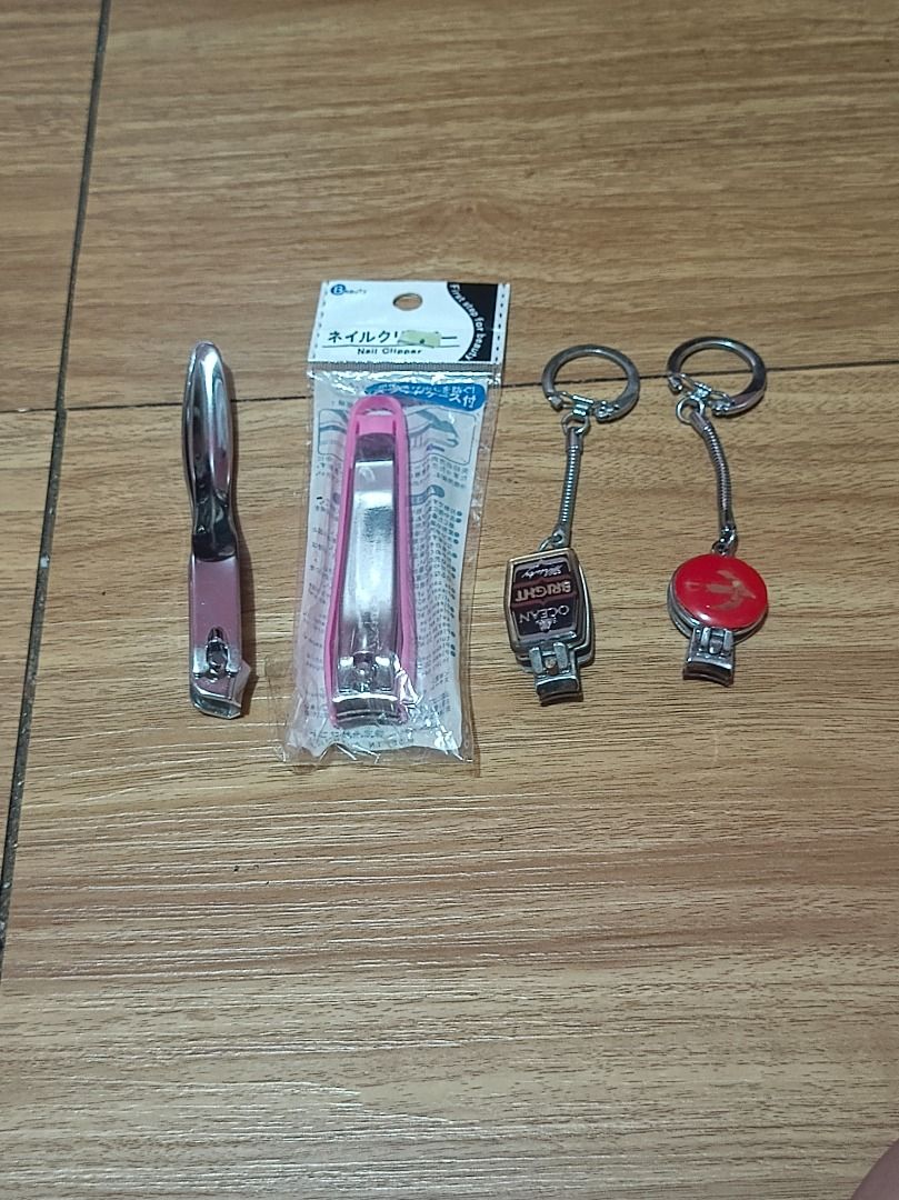 Bundle of assorted nail clipper (Category: Hands & Nails) located in Makati City. Submitted by nyxhemera26 (Listing ID 1462084805, Image 1). Description: Bundle of assorted nail clippers 📌All items for bundles are sold as is - Set includes 4 nail clippers..