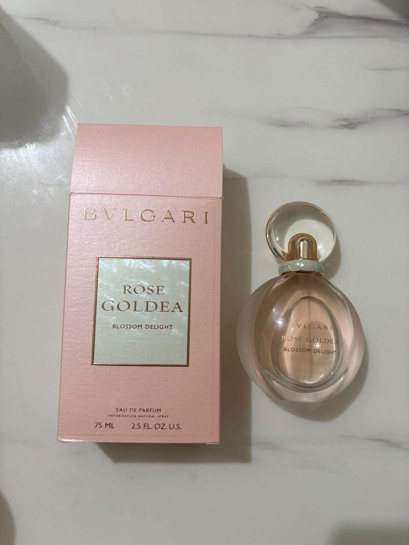 BVLGARI PERFUME (Category: Fragrance & Deodorants) located in Quezon City. Submitted by ellacduenas (Listing ID 1462068731, Image 1). Description: selling my perfume, sprayed once or twice. Rose Goldea hindi na nagagamit, sayang.