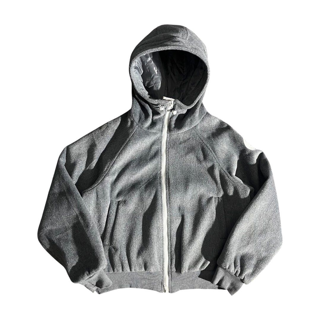 Canada Goose Wool Hoodie Jacket (Category: Coats, Jackets and Outerwear) located in Daraga. Submitted by th3cliquejunks (Listing ID 1462205945, Image 1). Description: Canada Goose Wool Hoodie Jacket Excellent Condition No issue Size Medium to Large Measurement: Pit to pit: 23” Length: 24” - 1,880 Dm!.