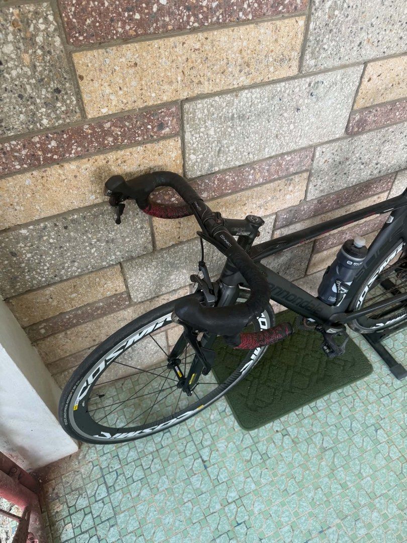 Cannondale "SLICE" Full Carbon Frame (Category: Bicycles) located in Cebu City. Submitted by romeeey (Listing ID 1462138297, Image 2). Description: Cannondale "SLICE" Full Carbon Frame Size 51 Small • Front and Rear Derailleurs Ultegra R8000 • Brake Ultegra R8000 • Cogs 11-32 Ultegra R8000 • Crankset 39-53 FSA • Cockpit Vision Ultegra Shifter 2X11 • Aerobar Profile Design with 40mm Riser • Wheel-set Mavic Cosmic Sls 50mm depth Freebies (All Legit