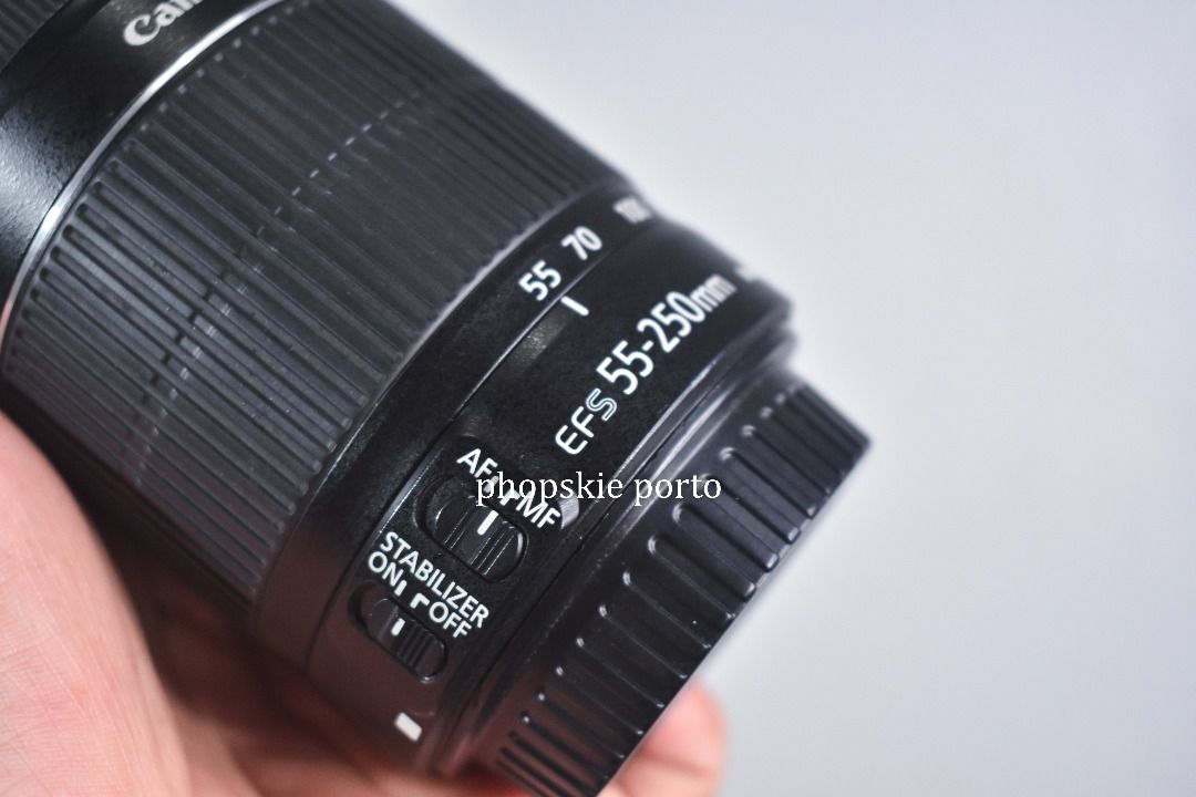 Canon EF-S 55-250mm IS version 2 zoom lens (Category: Lens & Kits) located in Cabuyao City. Submitted by phopskie.porto (Listing ID 1462049686, Image 2). Description: For sale pre-loved Canon EF-S 55-250mm IS version 2 zoom lens Comes with rear cap only PhP 5,500.00 Kindly send DM/PM if you have other questions or txt/call lang kayo. Globe +63927 650 2844 Dito +63924-338-02289 For all your pre-loved gadgets needs DSLR, CAMERA, MIRRORLESS, GOPRO G