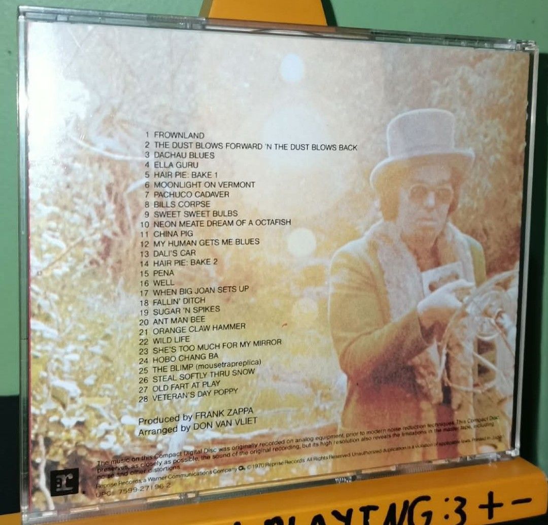 Captain Beefheart - Trout Mask Replica (CD) (Category: CDs & DVDs) located in Pasig City. Submitted by windowlicker (Listing ID 1459324878, Image 3). Description: - Listings without photos are still in transit and are expected to arrive within the week - Near Mint condition (case not graded) - MOD: J&T or Lalamove - MOP: Gcash.