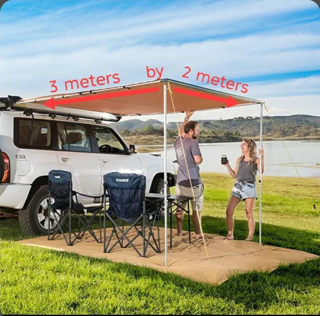CAR TENT AWNING 2Mx3M (Category: Body Parts and Accessories) located in Baguio. Submitted by shaszy (Listing ID 1462105386, Image 3). Description: brandnew car tent awning upgraded version with free camping chair 9k only.