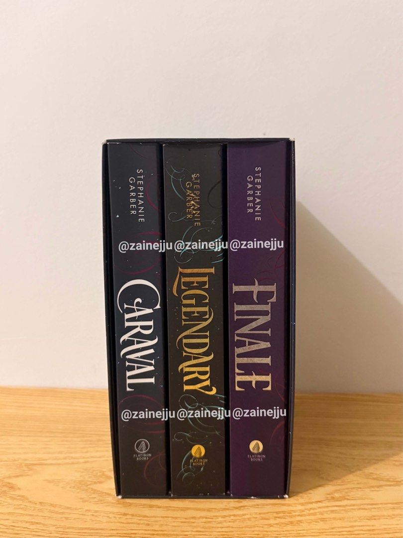 Caravel Book set (Category: Storybooks) located in Pasig City. Submitted by elwlachick23047 (Listing ID 1462214221, Image 2). Description: 📚 CARAVAL BOOK SET FOR SALE 📚 Selling my Caraval Series Book Set by Stephanie Garber: Caraval, Legendary, Finale. 💰 Selling Price: ₱2,200 (NEGOTIABLE) Original price: ₱2,350 from Fully Booked 📌 Condition: • Barely used / Only opened the box & checked the books • No dents or major damages • Clean and well-m
