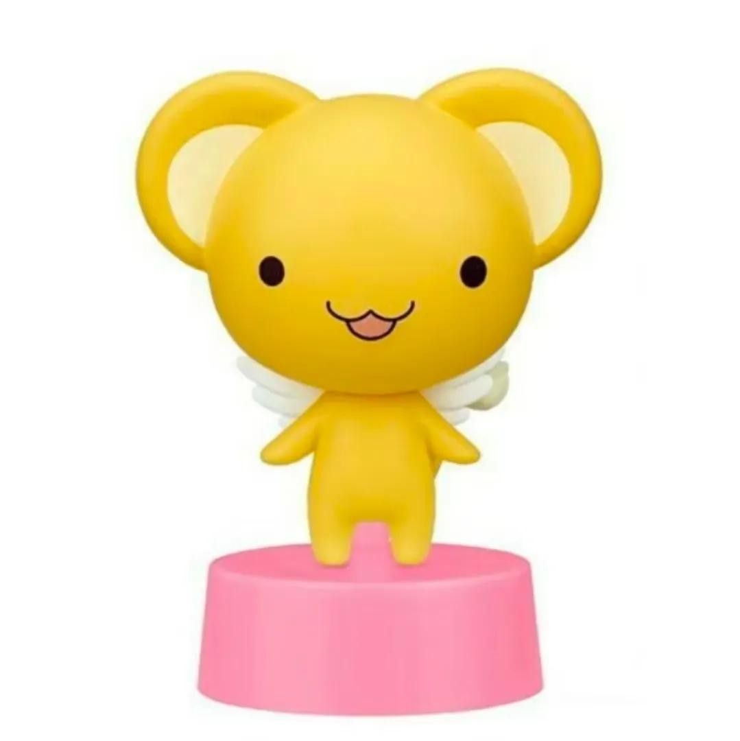 Cardcaptor Sakura Keroberos Nitotan Figure (Category: Figurines & Statues) located in Pasig City. Submitted by ccsakura4 (Listing ID 1462152962, Image 1). Description: - Cute Keroberos figure from Cardcaptor Sakura - Yellow character with small white wings - Stands on a bright pink base - Perfect for fans of the anime - Ideal for shelf or desk display - Fun collectible item.