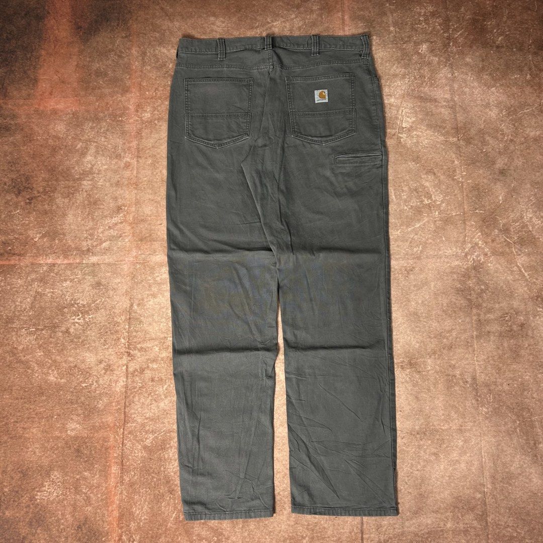 CARHARTT RUGGED FLEX PANTS (Category: Activewear) located in Dasmarinas. Submitted by 2slickdeals_ (Listing ID 1462129322, Image 1). Description: ACTUAL COLOR: DARK GRAY COLOR RATE: 9.8/10 SIZE 36x34 ON TAG 36” WAIST 13” THIGH 42” LENGTH 9” HEM EXCELLENT CONDITION! NO ISSUE. J&T / LALAMOVE / MEET UPS!.