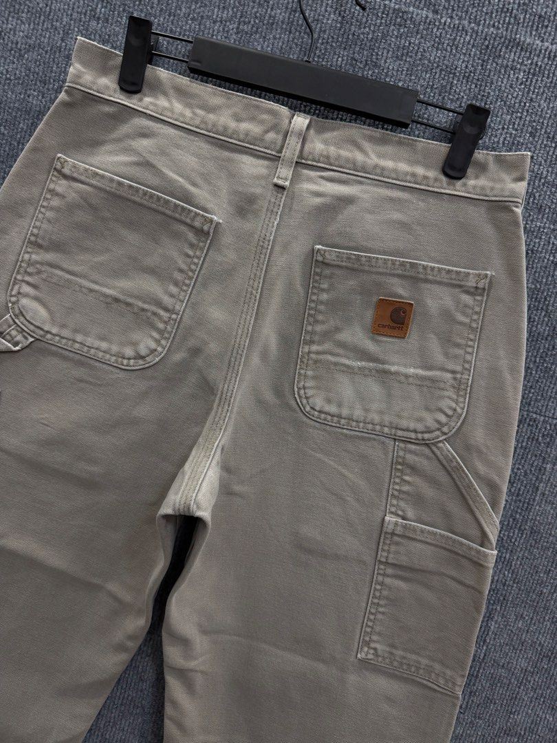 Carhartt Work Pants Tan Carpenter Utility Style (Category: Activewear) located in Marikina City. Submitted by grindmanila (Listing ID 1462112596, Image 3). Description: MENS SMALL FITS✔️ 28 - 30 WAISTLINE 35 LENGTH 10 HEM EXCELLENT✅ ISSUE CUT YUNG LAYLAYAN✅.