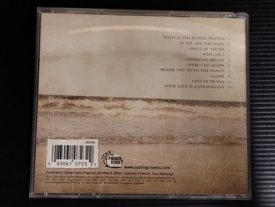 CD Casting Crowns (Category: CDs & DVDs) located in Georgetown. Submitted by prelovedretro (Listing ID 1462096749, Image 2). Description: Casting Crowns (Self titled) 👉like New RM 16 Postage RM 8 .