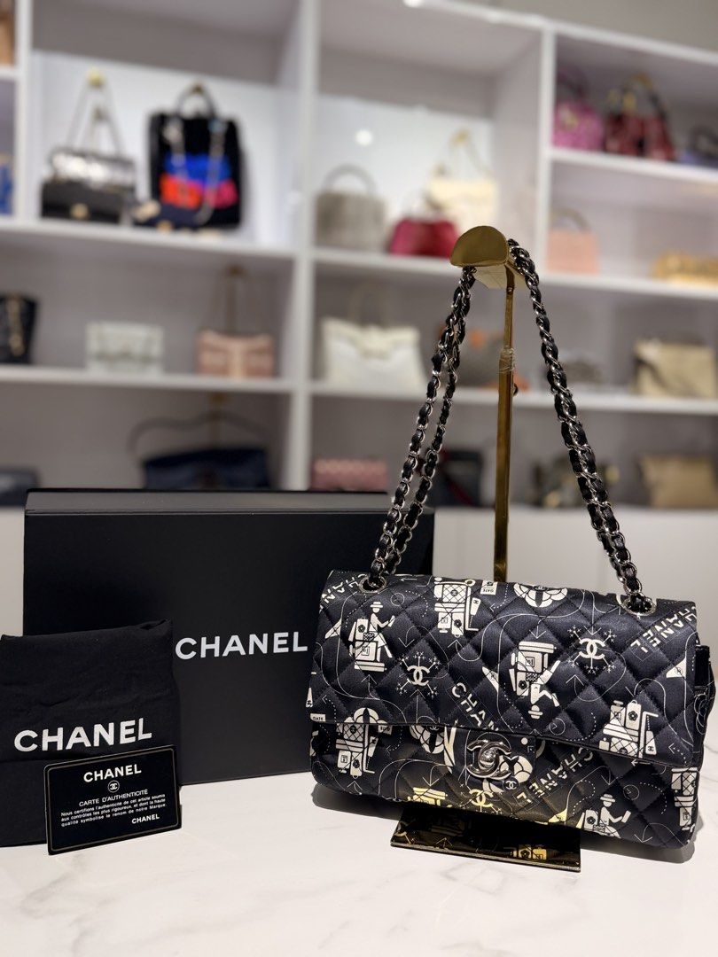 Chanel double flap Airline flap (Category: Luxury Bags & Wallets) located in Davao. Submitted by lux_find15 (Listing ID 1462082260, Image 1). Description: Rare! In excellent condition. Card, box and dust bag..