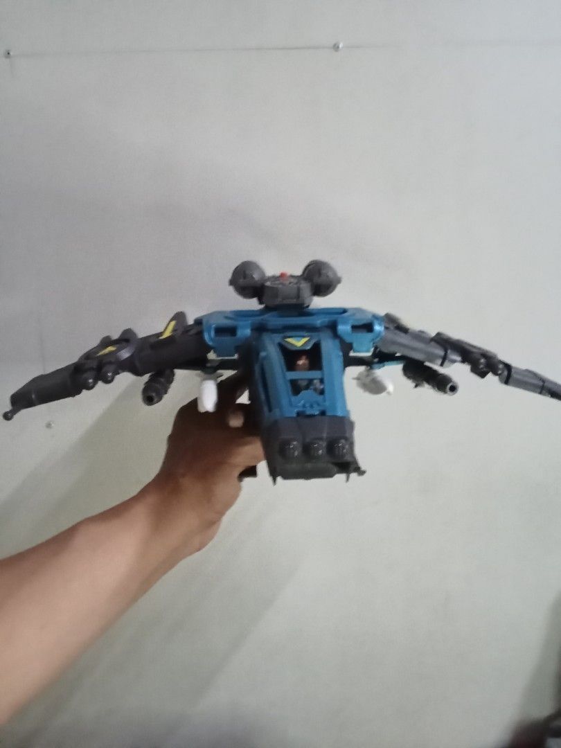 Chap Mei A.C.I.D. plane (Category: Action & Battle Toys) located in Marikina City. Submitted by truecat_6654e7 (Listing ID 1462215154, Image 2). Description: working lights and sounds missing missiles and Gun with pilot .