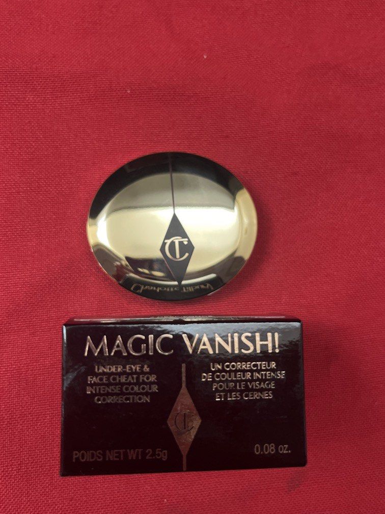 CHARLOTTE TILBURY MAGIC VANISH UNDER EYE FACE CHEAT CORRECTION (Category: Makeup) located in Manila. Submitted by luxeclassyshop (Listing ID 1462107263, Image 2). Description: CHARLOTTE TILBURY MAGIC VANISH UNDER EYE FACE CHEAT CORRECTION Shade available 4deep .