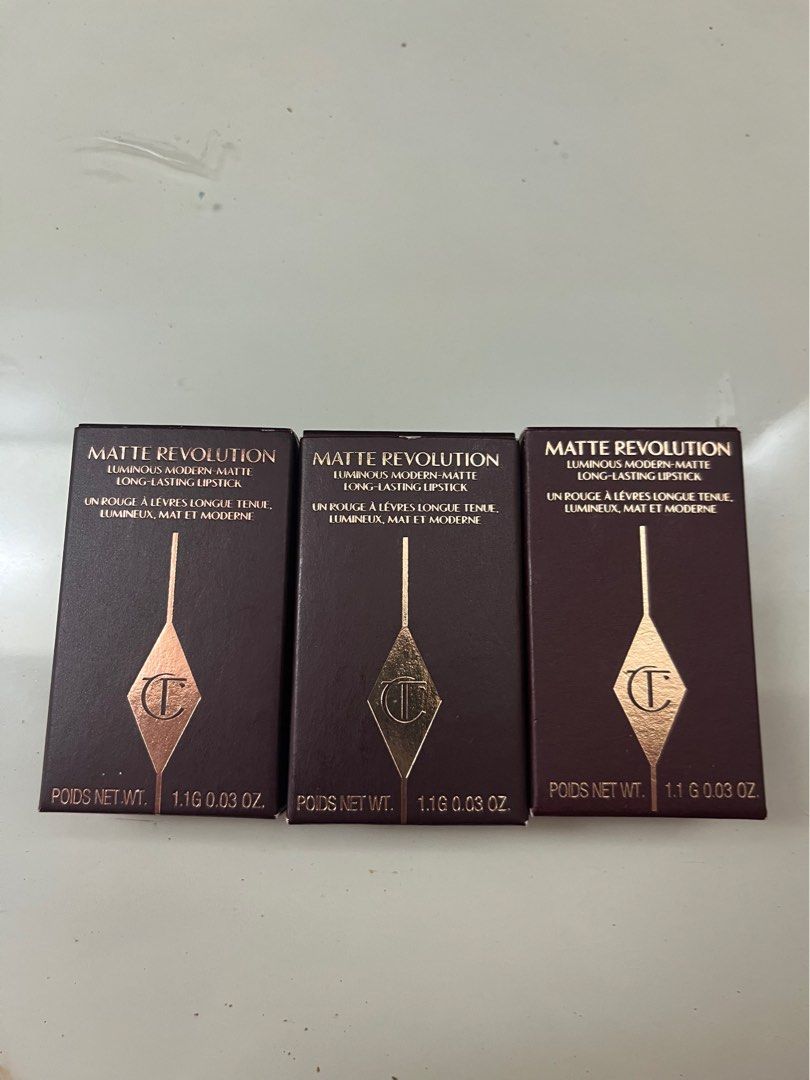 CHARLOTTES TILBURY MINI LIPSTICK (Category: Makeup) located in Manila. Submitted by luxeclassyshop (Listing ID 1462078780, Image 1). Description: Original From USA SHADE AVAILABLE WALK OF NO SHAME PILLOW TALK MEDUIM2.
