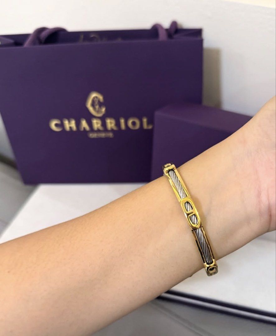 Charriol Bangle (Category: Bracelets) located in Manila. Submitted by stopshop26 (Listing ID 1462042607, Image 1). Description: Charriol Bangle Avail sizes: Medium Brand new and original Onhand and ready to ship.