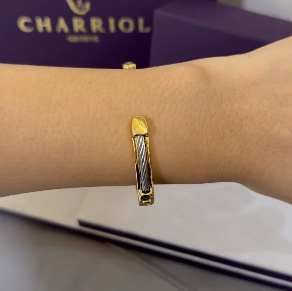 Charriol Bangle (Category: Bracelets) located in Manila. Submitted by stopshop26 (Listing ID 1462042607, Image 3). Description: Charriol Bangle Avail sizes: Medium Brand new and original Onhand and ready to ship.