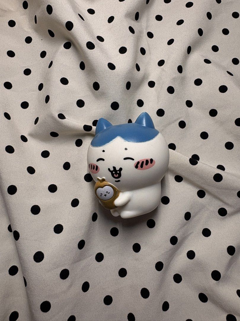 Chiikawa & Hachiware Set (Category: Designer & Blind Box Toys) located in Calamba. Submitted by papertoysells (Listing ID 1461734394, Image 3). Description: A cute little Chiikawa & Hachiware bundle perfect for collectors! 🩷💙 Includes: ♡ Chiikawa Figure ♡ Hachiware Figure ♡ Chiikawa Towel ♡ Small Chiikawa Standee 📩 DM me if interested! 😊.