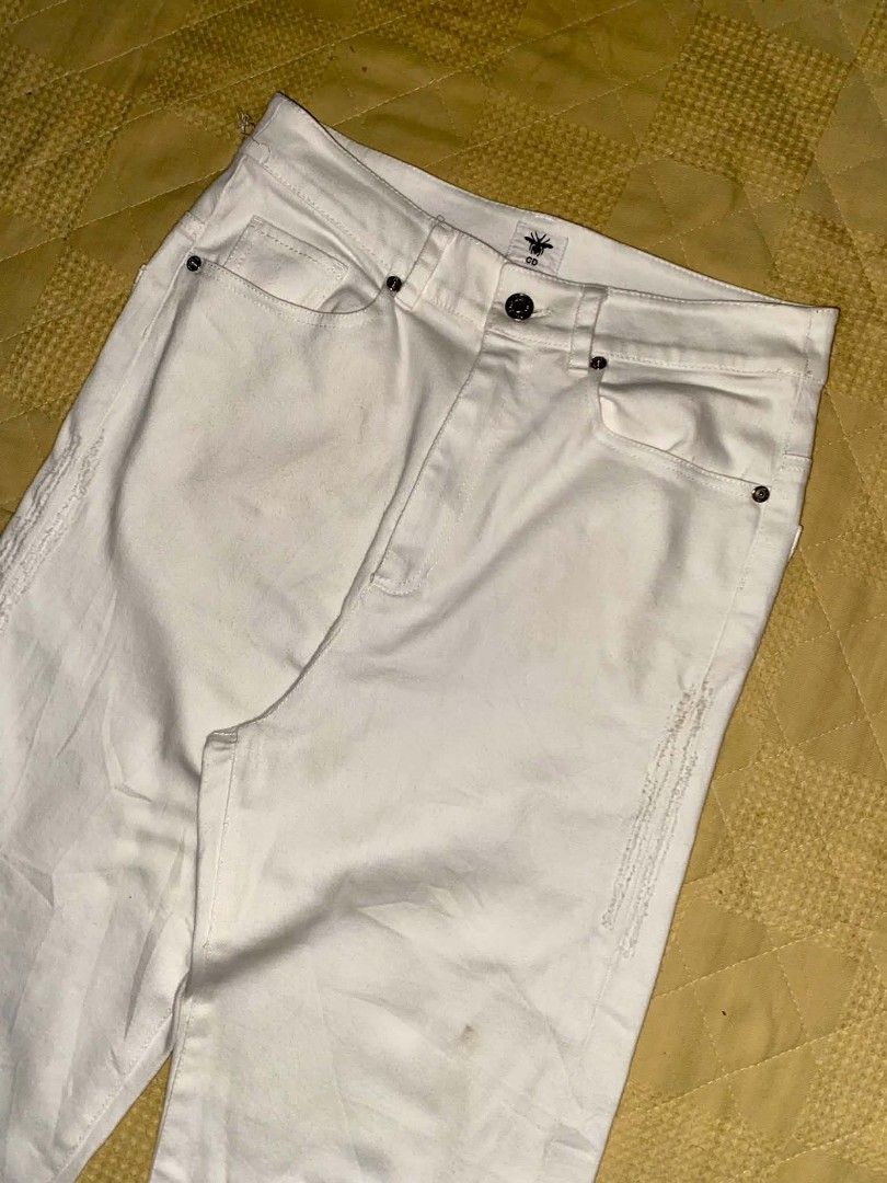 CHRISTIAN DIOR (Category: Jeans) located in Lucena. Submitted by southdeals4301 (Listing ID 1462042305, Image 3). Description: CHRISTIAN DIOR CUFFED HEM ACCENTED CHRISTIAN DIOR J ADIOR DENIM JEANS SIZE 40 ACTUAL MEASUREMENTS WAIST 30 - 32 LENGTH 40 HEM 8 EXCELLENT CONDITION.