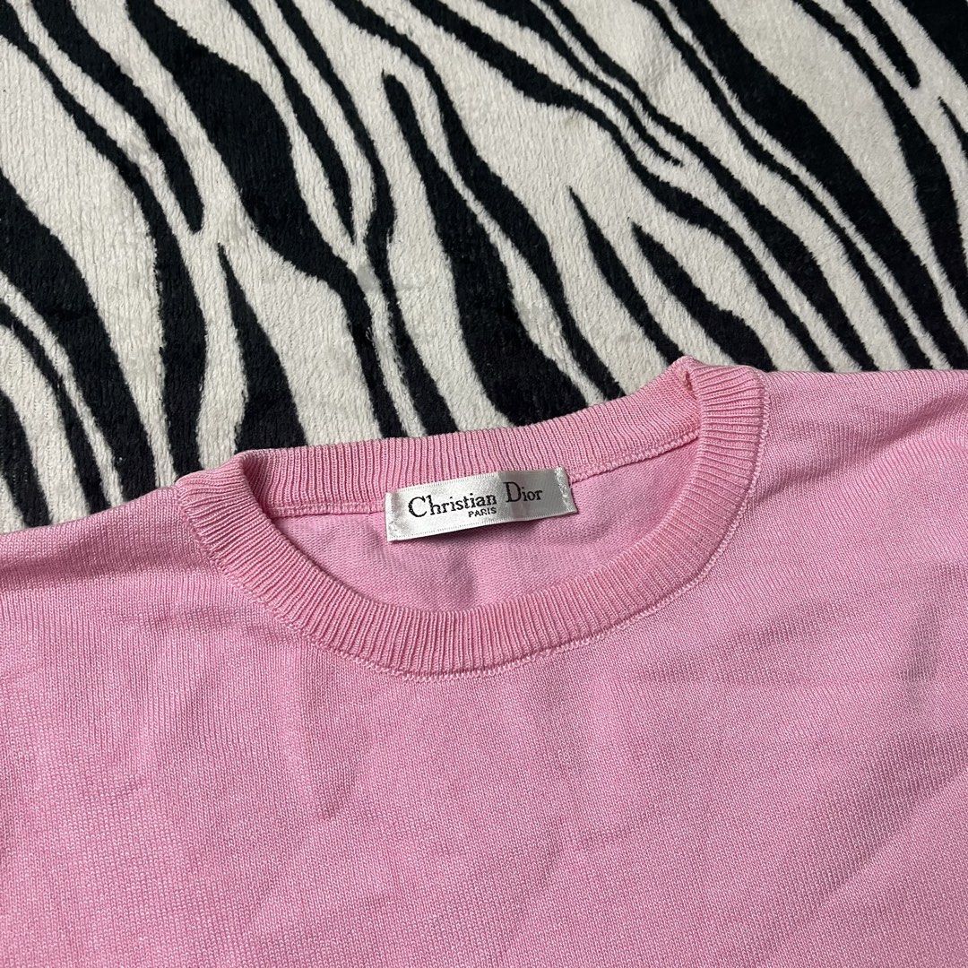 Christian dior script tshirt (Category: Shirts) located in Manila. Submitted by royaldripmanila (Listing ID 1462211420, Image 2). Description: No issue W18.5 L22.